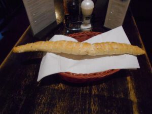 Salted bread stick