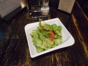 Vegetarian cucumber salad