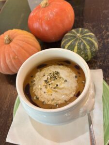 Creamy pumpkin soup VEGAN